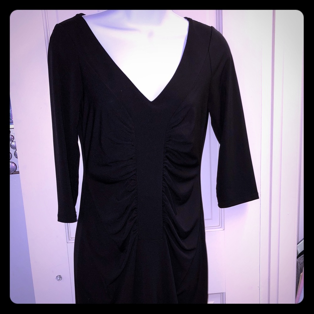Women’s Size S Polyester Dress; Black